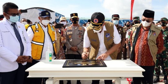 Ketua Satgas Resmikan RS Ir Soekarno di Bangka Belitung untuk Pasien Covid-19