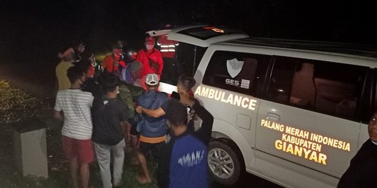 Motor Terjun ke Sungai di Ubud, Seorang Tewas dan Satu Hilang