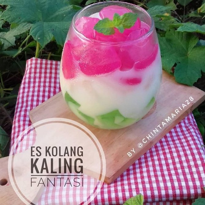 8 resep es kolang kaling sederhana minuman lezat menyegarkan