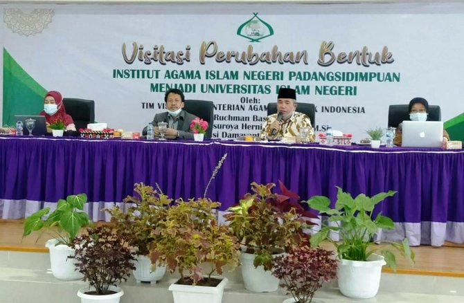 iain siap alih status menjadi uin padangsidimpuan