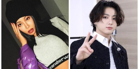 Reaksi Jessi Dapat Hadiah Minuman Kemasan Bergambar Jungkook BTS