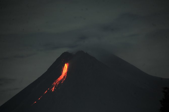 aktivitas vulkanik gunung merapi