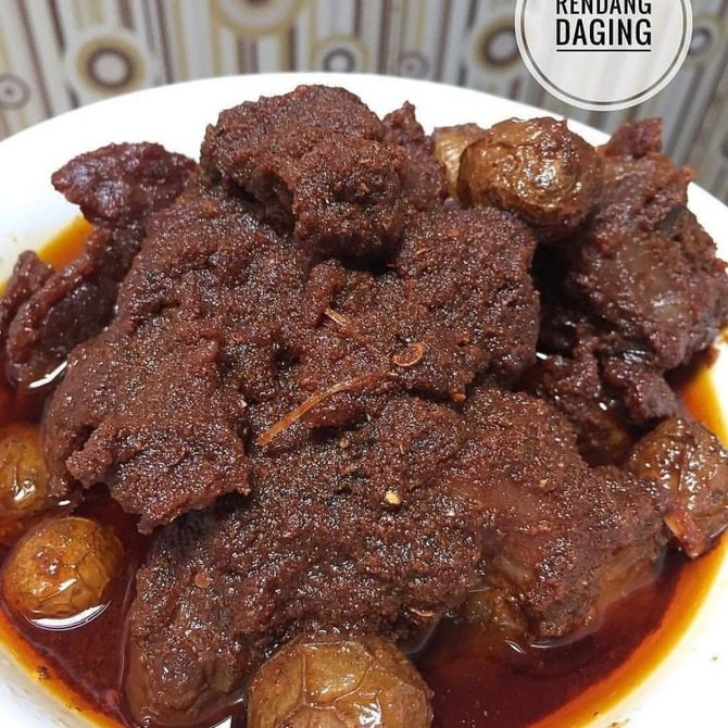 menu masakan padang asli