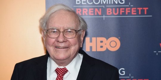 Cerita Miliuner Warren Buffett Raup Rp244 Triliun dari 5 Saham