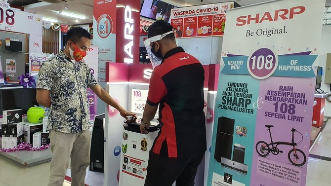 sharp indonesia rilis kampanye berhadiah ratusan sepeda lipat