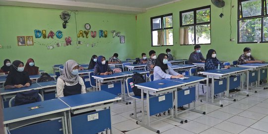 Sekolah di Bekasi Mulai Terapkan Pembelajaran Tatap Muka