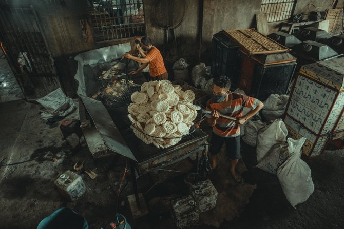 kerupuk pasundan si putih asli nusantara