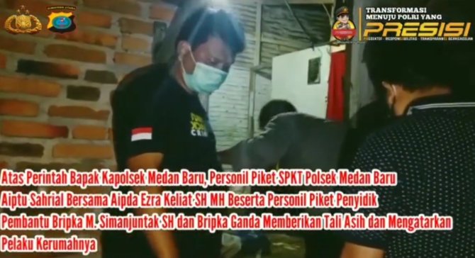 niat curi kompor gas tapi gagal buruh bangunan di medan malah dapat ini dari polisi