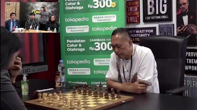 pertandingan catur dewa kipas vs irene