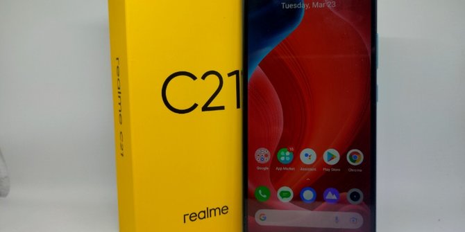 Realme c21 фото