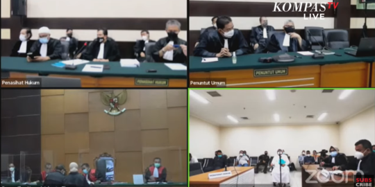 Sidang Perkara Kerumunan Petamburan Diskors, Hakim Berembuk Bahas Permohonan Rizieq