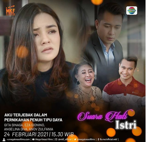 suara hati istri yang diperankan eza gionino