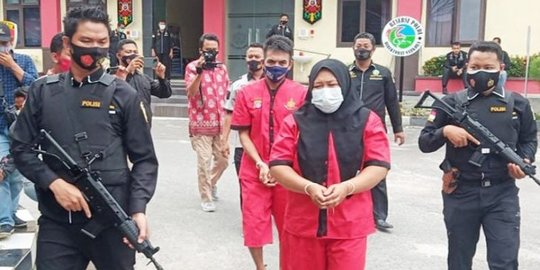 Polda Kalteng Tangkap IRT dan Petani Atas Kepemilikan Sabu