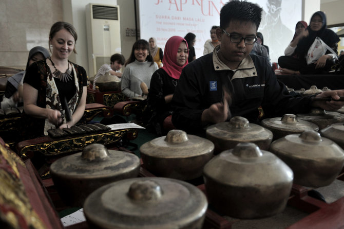 belajar gamelan di museum nasional