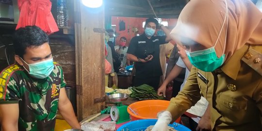Sidak ke Pasar, Wakil Wali Kota Palembang Temukan Ikan Giling hingga Tahu Berformalin