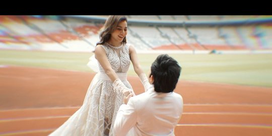 Intip Foto-foto Prewedding Atta Halilintar dan Aurel, Romantis Banget
