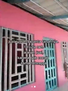 viral rumah dijual murah