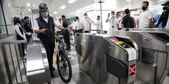 Pengamat Transportasi Nilai Sepeda Non-Lipat Masuk MRT Ganggu Kenyamanan Penumpang