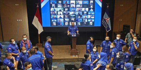 Demokrat Pro AHY: Tempat Konferensi Pers Kubu Moeldoko Seperti Kuburan