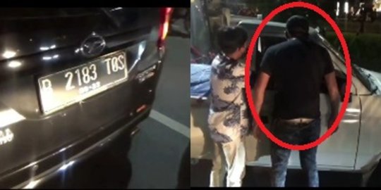 Viral Video Pria Bawa Mobil Ugal-ugalan,Berhenti di Jalan Ngamuk Pukuli Sopir Pick Up