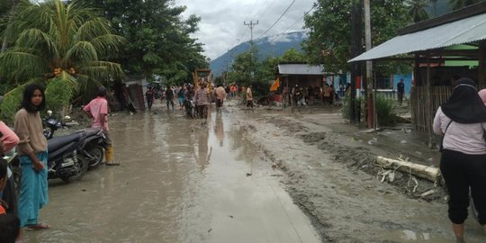 Banjir Bandang di Sigi: 292 Rumah Rusak, 899 Warga Mengungsi