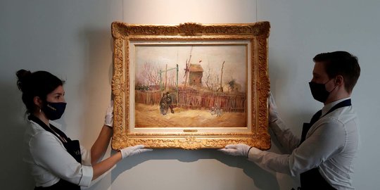 Wujud Lukisan Langka Van Gogh yang Terjual Rp222 Miliar