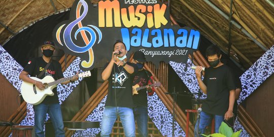 Digelar Hybrid, Festival Musik Jalanan Banyuwangi Berlangsung Menarik