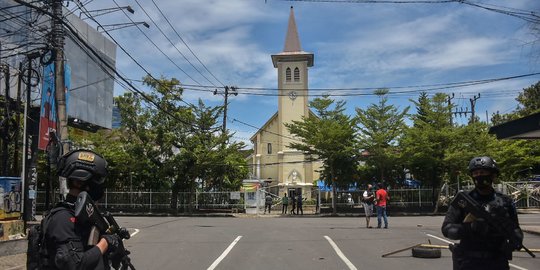 Kapolda Sulsel: Bom di Depan Gereja Katedral Masuk Kategori High Explosive
