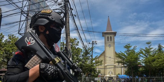 Pelaku Bom Bunuh Diri Katedral Makassar Diyakini Terkait MIT Ali Kalora