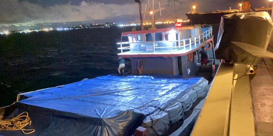 Mengaku Mau ke Thailand, Kapal Pembawa Rokok Ilegal Senilai Rp5 M Ditangkap TNI