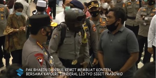 Bikin Kapolri Tertawa, Pak Bhabin Langsung Diberi Hadiah Tak Terduga