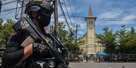 Polisi Belum Bisa Pastikan Foto Beredar Terduga Pelaku Bom Bunuh Diri di Makassar