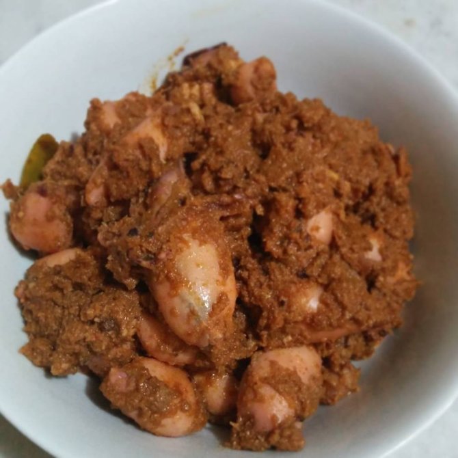 membuat rendang tanpa daging