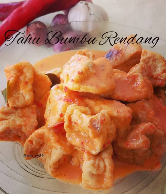 membuat rendang tanpa daging