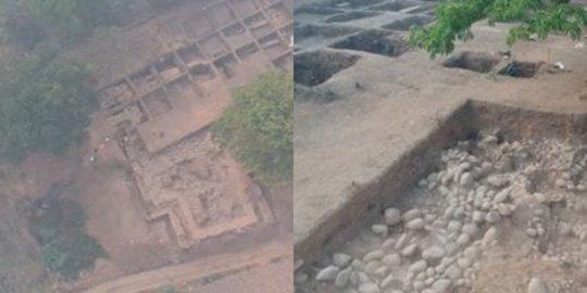 Potret Situs Kumitir Bangunan Majapahit Terpendam di Perut Bumi Akibat Bencana Besar
