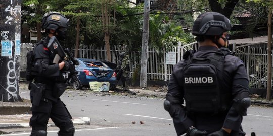 KSP: Bom di Gereja Katedral Makassar Aksi Teror ke-552 di Indonesia Sejak 2000