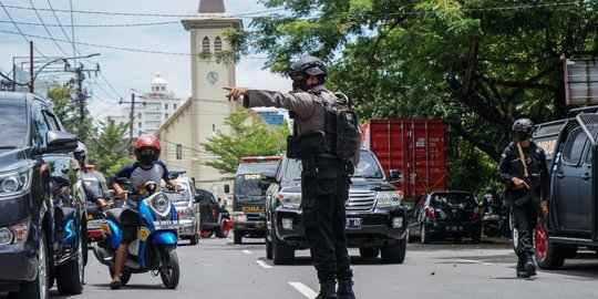 Kapolri Ungkap Pasutri Pelaku Bom Gereja Katedral Makassar Dinikahkan Kelompok JAD