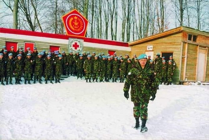 potret brigjen sby pimpin militer di bosnia