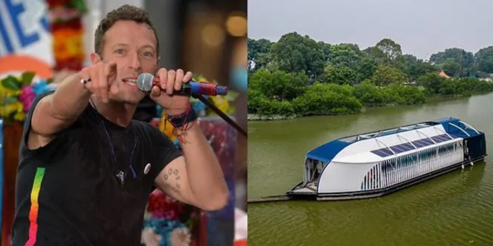 Coldplay Sponsori Kapal Pembersih Sungai dari Sampah Plastik di Malaysia