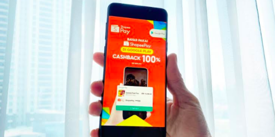 ShopeePay Bisa Bayar Aplikasi Sampai Game di Google Play Store