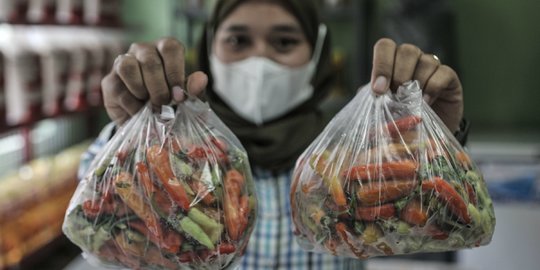 Harga Cabai Rawit Naik, Inflasi Maret 2021 Capai 0,08 Persen