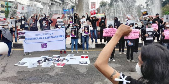 Awak Media di Palembang Kecam Kekerasan terhadap Jurnalis