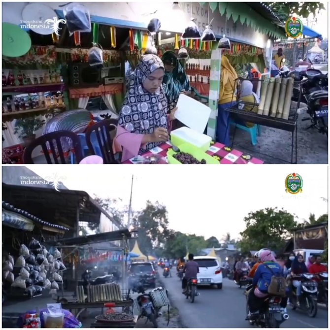 ramai ramai jual tapai dan lemang ini tradisi unik warga batu bara sambut ramadan