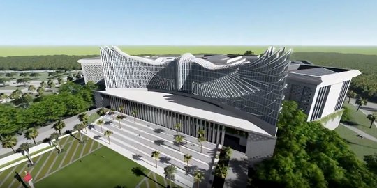 Jokowi: Desain Istana Negara Burung Garuda di Ibu Kota Baru Masih Tahap Usulan