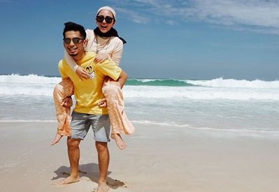 liburan rachel vennya di nihi sumba