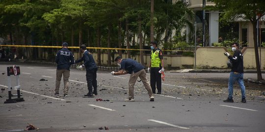 BIN Nilai Bom Bunuh Diri di Makassar dan Teror di Mabes Polri Memakai Pola Lama