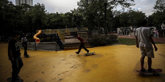 Mengisi Akhir Pekan di Taman Puring