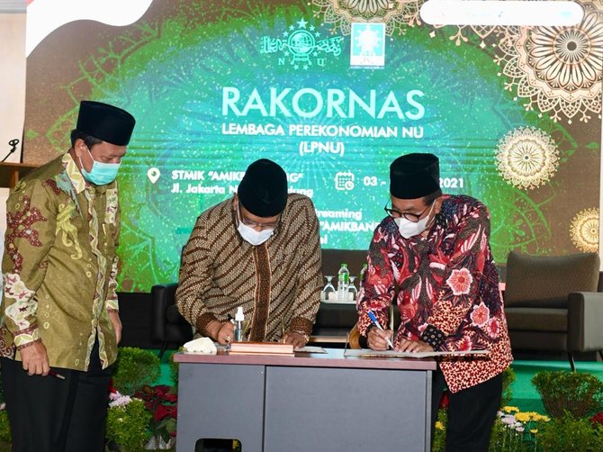 rakornas lembaga perekonomian nahdhatul ulama