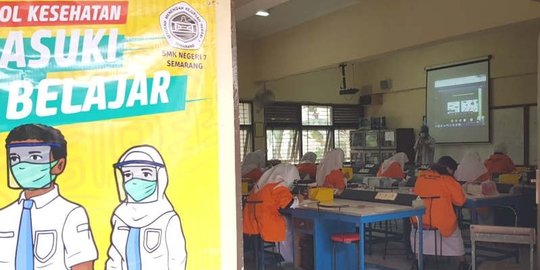 Pembelajaran Tatap Muka, Siswa SMK di Semarang Dilarang Naik Angkutan Umum ke Sekolah