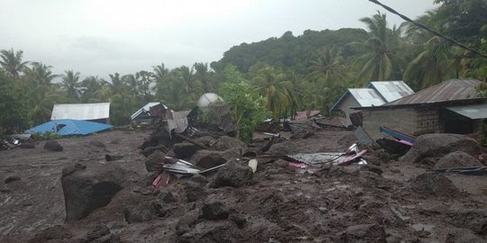 PMI Bakal Bangun Pengelolaan Air Bersih di Lokasi Banjir Bandang NTT